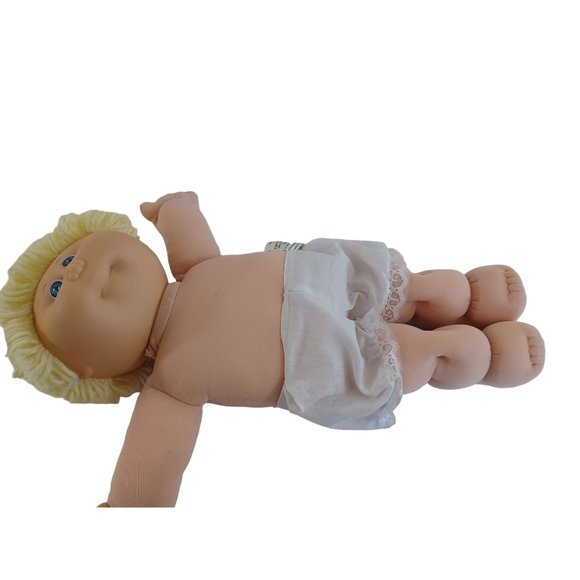 Vtg Cabbage Patch Doll  1978-1982 Coleco Signed Bottom Hong Kong 16" - Picture 7 of 7